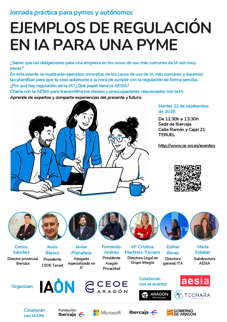 Cartel Evento IAON – CEOE_teruel